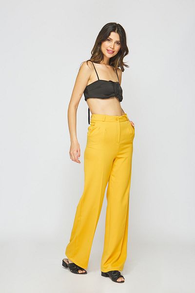 Buem Παντελόνι Palazzo Mustard