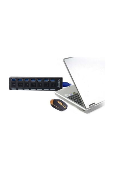 T18 4581 7 Port Usb 3.0 Hub Çoklayıcı Çoğaltıcı Switch