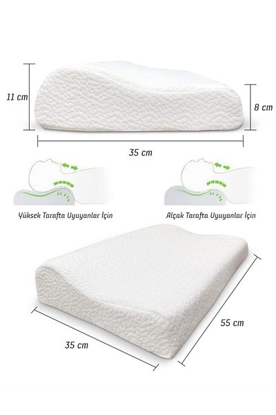WHITEBLANCO Visco Μαξιλάρι Λαιμού για Κήλη Λαιμού
