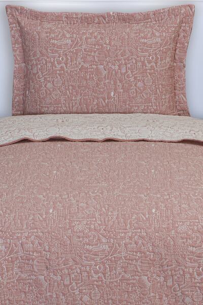 Veranova Home Space Vh Bedding Double Face Yatak Örtüsü Tek Kişilik