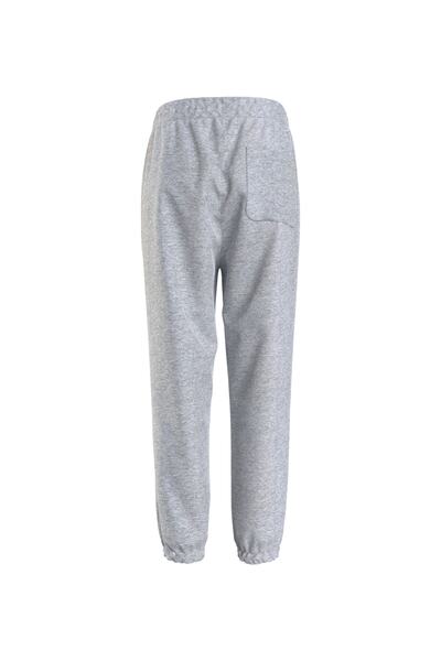 Calvin Klein Ib0ıb01186-glow In The Dark Logo Sw Bağlamalı Rahat Kalıp Düz Açık Gri Erkek Çocuk Eşo
