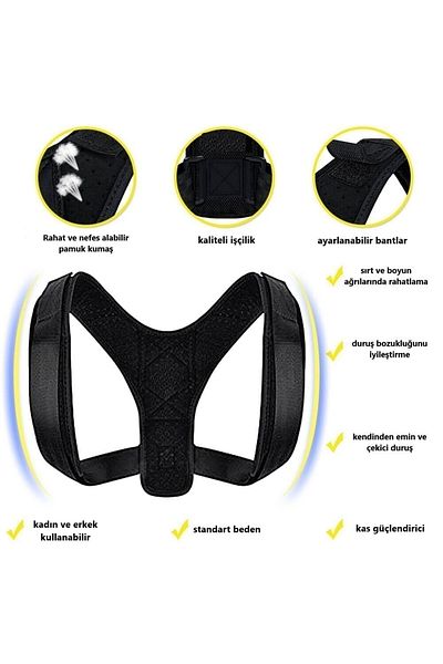 Ankaflex Wanisan Medical Corset Orthopedic Upright Posture Apparatus Corset for Standing Upright Posture Vest Corset