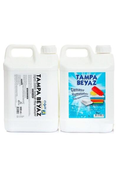 TAMPA Yüzey Temizleyici Ve Çamaşır Yumuşatıcı 5lt 2'li Set