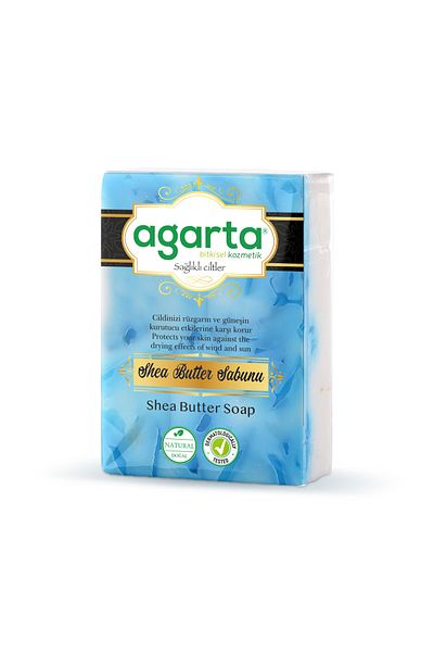Agarta Natural Handmade Shea Butter Soap 150 gr