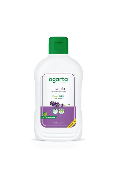 Agarta Natural Cream Effect Liquid Soap Lavender 1500 Ml