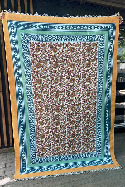 Rugs Modern Halı باهاما سجادة متعددة الألوان بنمط الأزهار الأصيلة 302