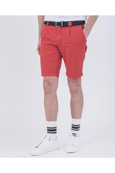 PAUL&SHARK Men's Red Shorts