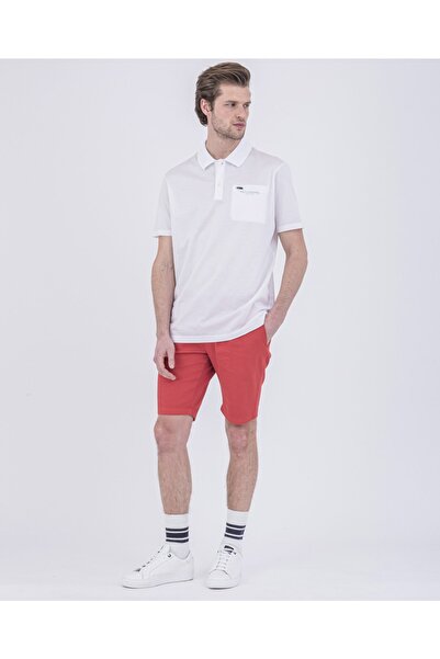 PAUL&SHARK Men's Red Shorts