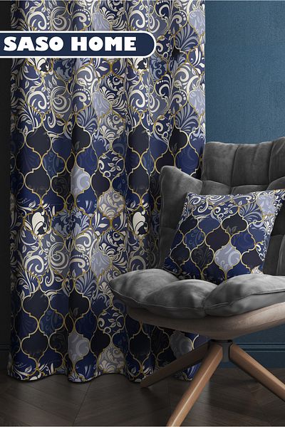 SasoHome Otoman etnic Tigla Motiv Decorativ Cadou Arunca Perna - Feta de Perna