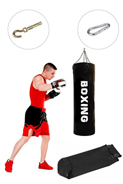 Spor Byfit 120 Cm X 35 Cm Içi Boş Boks Kum Torbası + Tavan Askı Aparatı - Boş