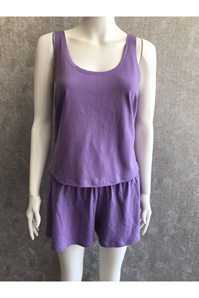 DİVİSTA Set pantaloni scurți liliac