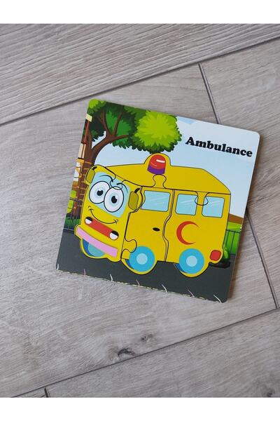 Ankebut بازل سيارة إسعاف صغير 4 قطع 13 سم