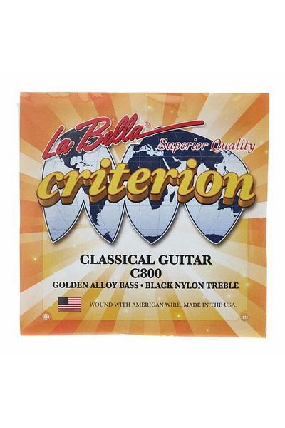 Labella La Bella C800 Classic Guitar String Black Fish Tape