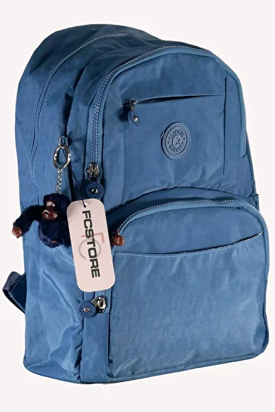 NEMO GROUP Turquoise Large Size Backpack Daily Use Waterproof Travel School Bag with 14'' Laptop Compartment