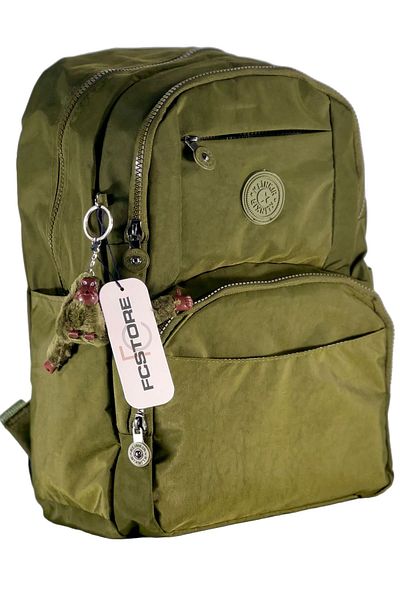 NEMO GROUP Khaki Large Size Backpack Daily Use Clinker Waterproof Travel School Bag with Laptop Compartment
