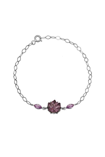 LOTUS JW Lotus Çiçeği Bileklik - 925 Ayar Gümüş Bileklik