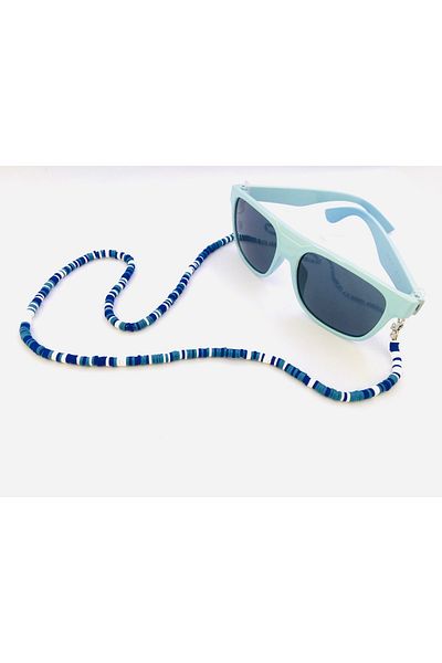 Best Sisters Takı Tasarım Blue Shades Children's Glasses Strap (TAPE)