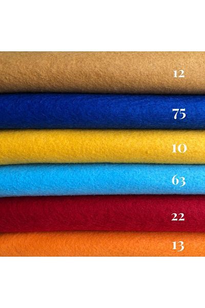 Yumuşakkeçe Thin Soft Felt 100*100 Cm 6 Colors