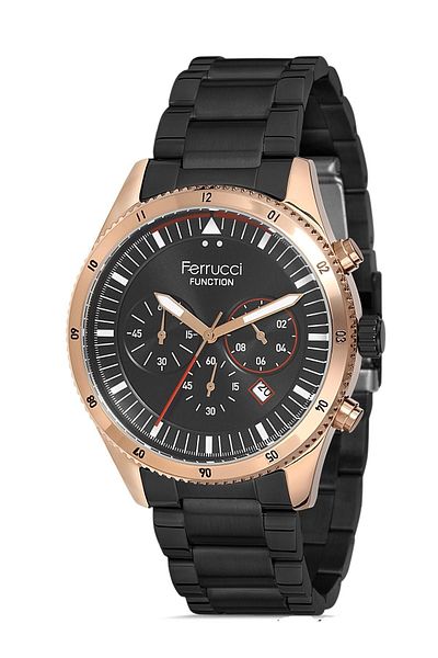 Ferrucci Men's Functions Active Calendar Wristwatch 9fm2753