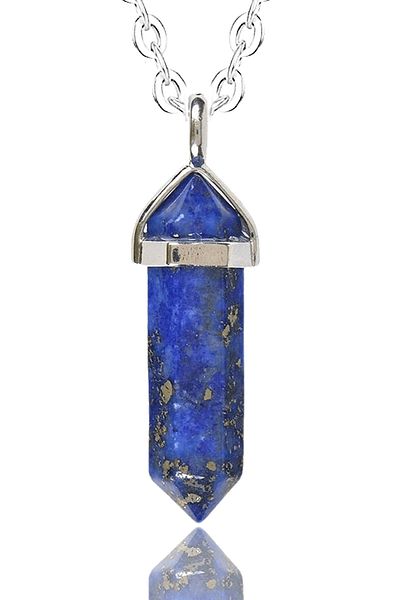 Tesbih Atölyesi Certified Natural Lapis Lazuli Stone Necklace