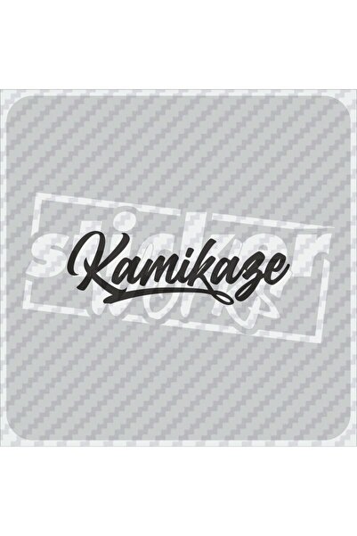 Sticker Works ملصق الزجاج الأمامي Kamikaze