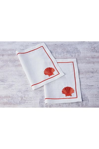 caka home design 2-Piece American Serve Mussel (Coral)