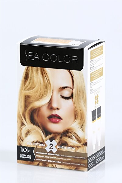 julude Standart Sea Color Sedef Sarı 10-0 Saç Boyası