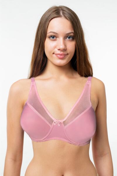 A&K ZÜMRA Sutien pentru femei Powder Underwire Non-suported C Cup Gathering