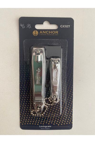Anchor Tırnak Makası 2'li - Gümüş