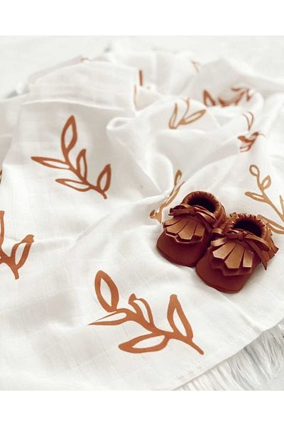 Lal Müslin Spring Organic Muslin Blanket 100x100 Cm