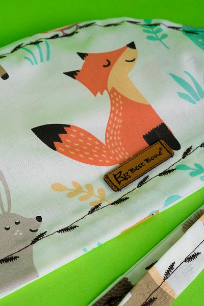 Best Bone Forest Animals Patterned Surgical Bonnet