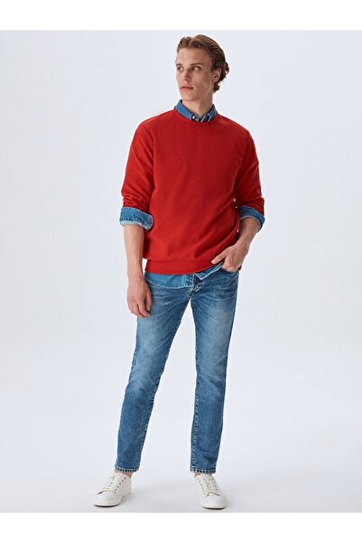 Ltb Sweatshirt - Rot - Regular Fit
