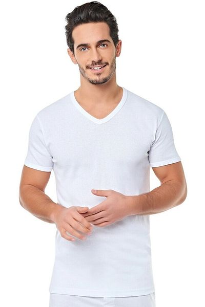 by İGP Men's Combed Cotton V-Neck Undershirt Undershirt