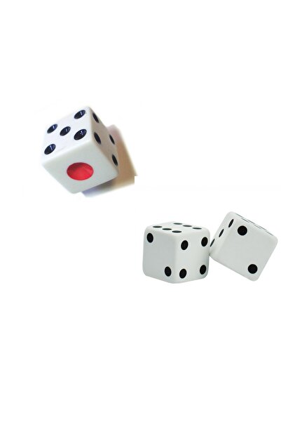 Brand House 5 Çift Ithal Bizon Kemik Tavla Zarı 8mm