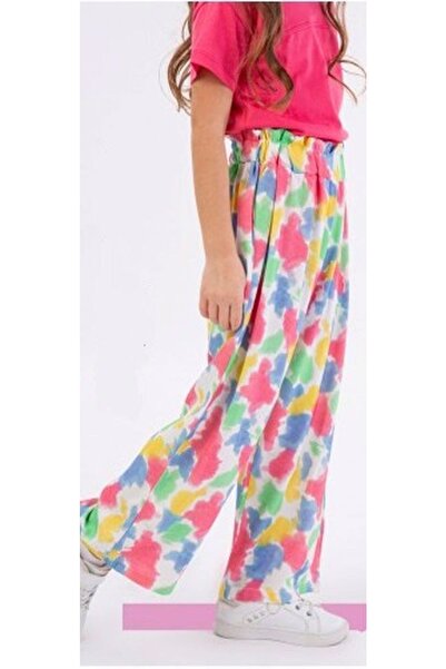 Divonette Bol Paça Dokuma Pantolon