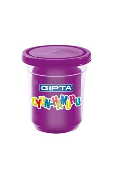 Gıpta عجينة لعب 120 جرام لون واحد أرجواني (12 عبوة) K8307