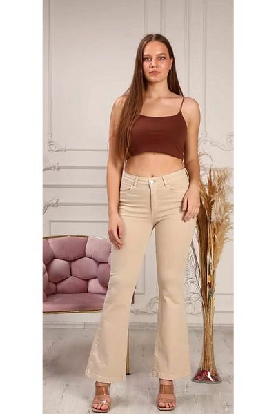 LA CARTE Women's Flare Leg Jeans