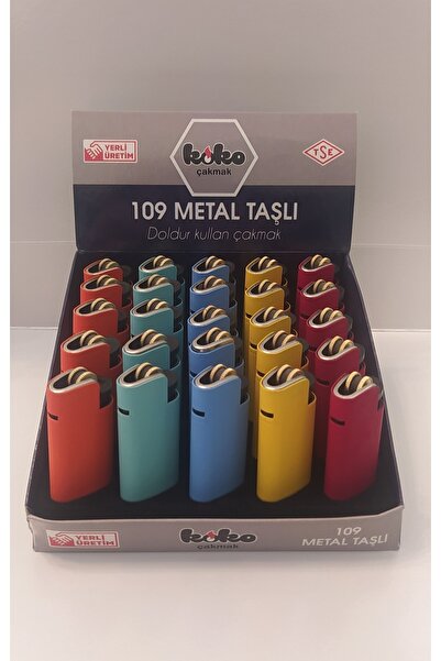 Koko Metal Soft Taşlı Çakmak 25 Li