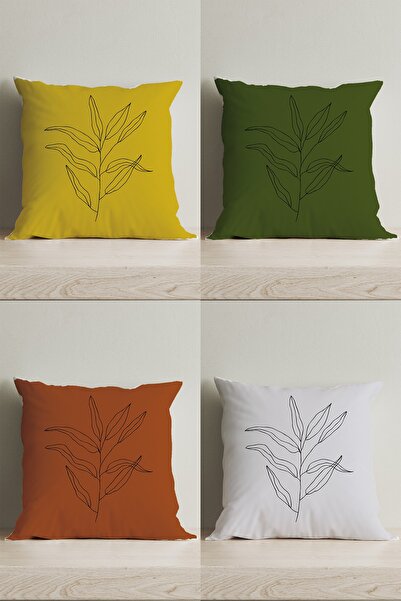 LadiesHome Huse pentru perne decorative digitale cu două fețe cu design speci...