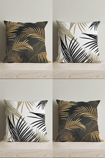 LadiesHome Huse pentru perne decorative digitale cu două fețe cu design speci...