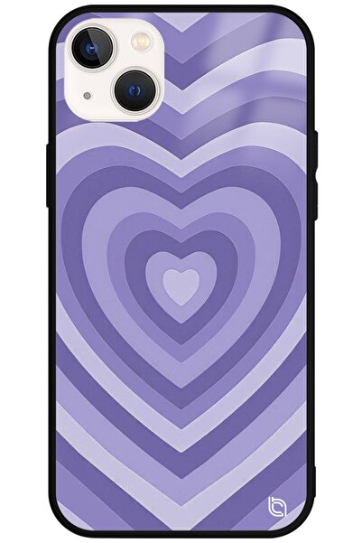 WANNA PROTECT Iphone 13 Premium Kalpler Desenli Glossy Telefon Kılıfı