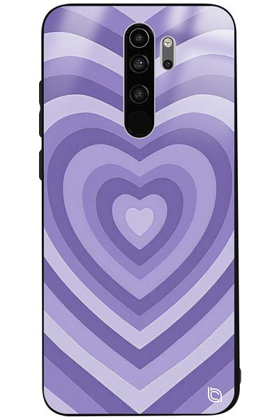 WANNA PROTECT حافظة لهاتف Xiaomi Redmi Note 8 Pro Hearts Premium منقوشة لامعة