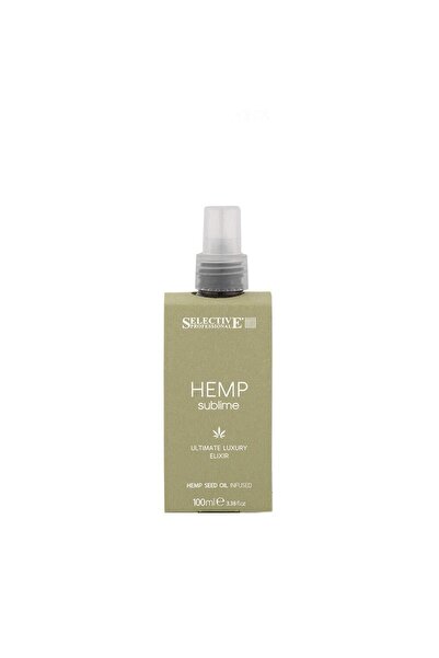 Selective Hemp Sublime Ultimate Luxury Elixir Besleyici Onarıcı Saç Bakım Serumu 100 Ml Yeni Buk.