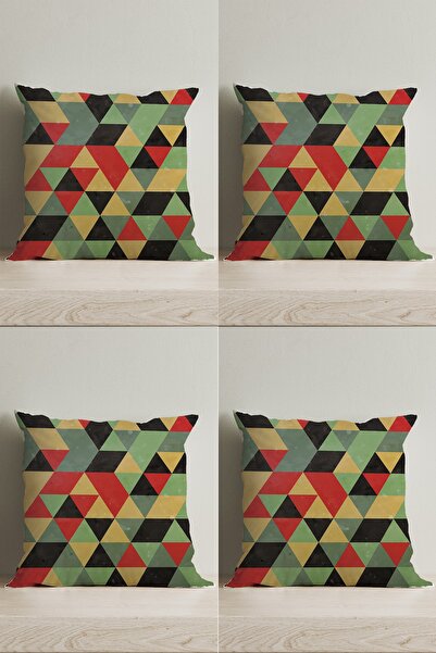 LadiesHome Huse pentru perne decorative cu design special, colorate, cu două ...