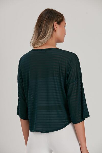 ALEXANDERGARDI Μπροστινή δεμένη μπλούζα (b21-30804)