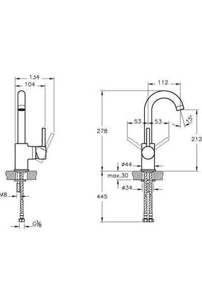 Artema Minimax S A42091 Sink Mixer Chrome