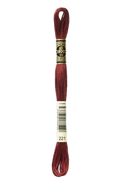 Dmc 2 Pieces of Muline Yarn Color: 221