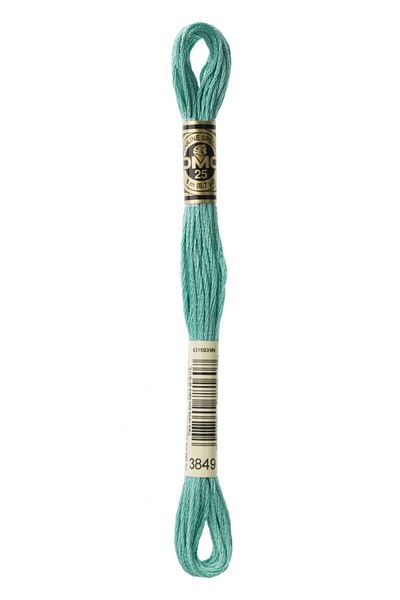 Dmc Turquoise Colored Muline Thread 2 Pieces
