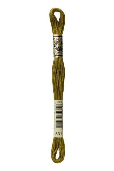Dmc 2 Pieces Muline Thread Color: 831
