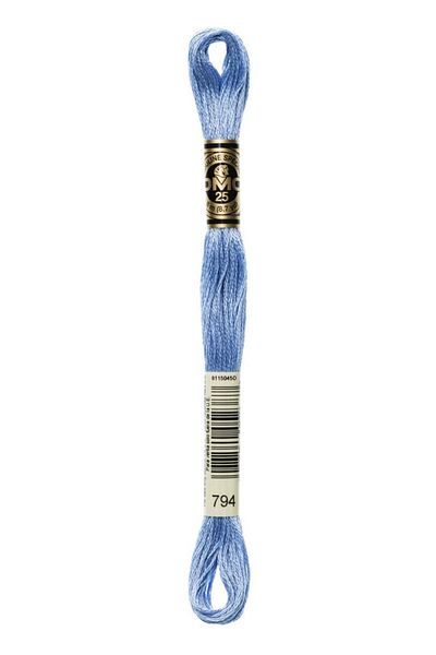 Dmc 2 Pieces Muline Thread Color:794